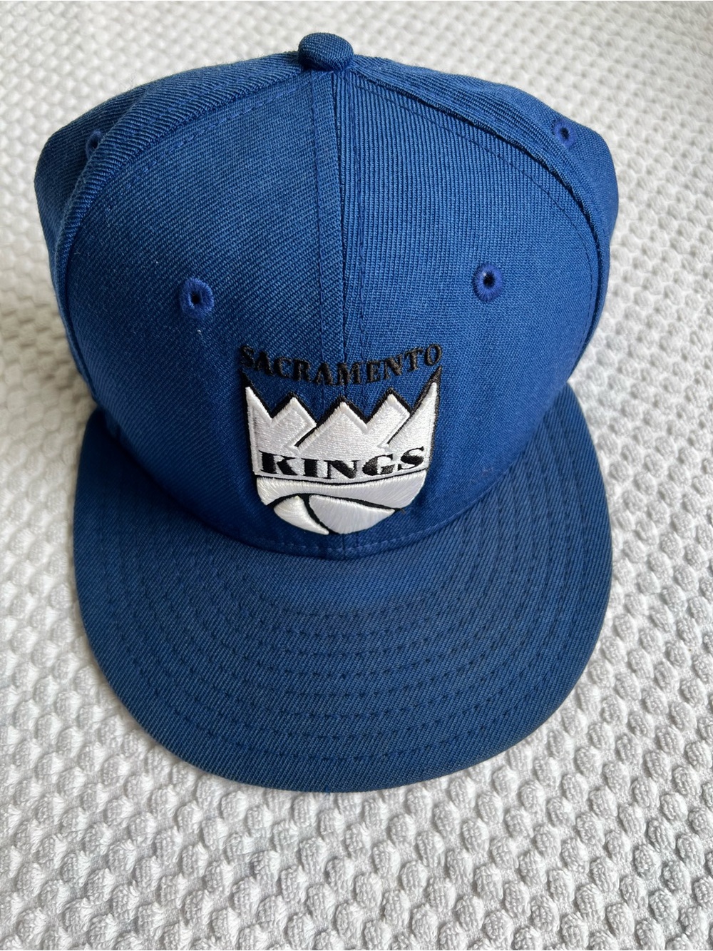 Sacramento Kings New Era 59fifty Blue Fitted Solid Cap